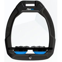 Produktbild von Flex-On Safe-On Sicherheitssteigbügel Ultra Grip Schwarz Blau für Reiter