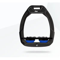 Produktbild von Flex-On Safe-On Sicherheitssteigbügel Ultra Grip Schwarz Blau für Reiter