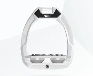 Flex-On Safe-On Sicherheitssteigbügel Ultra Grip Weiß Grau in Flex-On Design – Bild 1 von 1