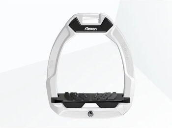 Flex-On Safe-On Sicherheitssteigbügel Ultra Grip Weiß Schwarz – Bild 1 von 1