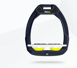 Flex-On Safe-On Sicherheitssteiger mit flachem Grip Blau Weiß Gelb – Bild 1 von 1