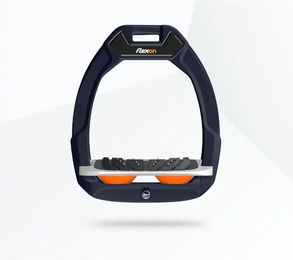 Flex-On Safe-On Sicherheitstritte für Reiter mit Ultra Grip in Grün Grau Orange – Bild 1 von 1