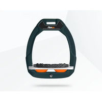 Produktbild von Flex-On Safe-On Sicherheitstritte für Reiter mit Ultra Grip in Grün Grau Orange
