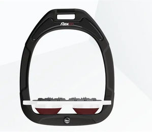 Flex-On Sattelbügel Plat Ultra Grip Green Composite in Schwarz Weiß Bordeaux – Bild 1 von 1