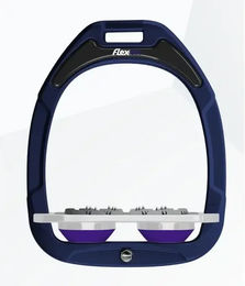 Flex-On Sattelstützen Plat Ultra Grip Green Composite Marine Grau Violett – Bild 1 von 1