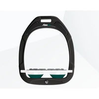 Produktbild von Flex-On Schaftbeschläge flach Grip Green Composite Schwarz Weiß Grün