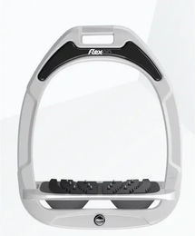 Flex-On Schräg-Eisen Ultra Grip Green Composite Weiß Grau Anthrazit – Bild 1 von 1