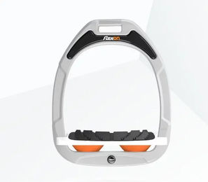 Flex-On Schräg-Greifständer aus Green Composite in Weiß/Weiß/Orange – Bild 1 von 1