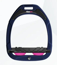 Flex-On Schräg-Greifsteigbügel Green Composite in Marine Schwarz Rosa – Bild 1 von 1
