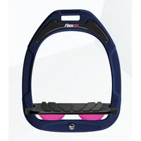 Produktbild von Flex-On Schräg-Greifsteigbügel Green Composite in Marine Schwarz Rosa