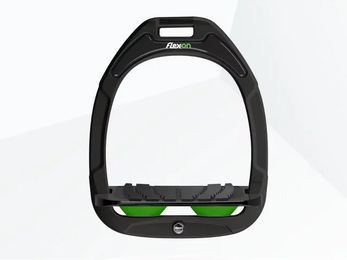 Flex-On Schräg-Grip Steigbügel Green Composite Grün/Schwarz – Bild 1 von 1