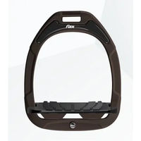 Produktbild von Flex-On Schräg-Sicherheitssteigbügel Green Composite Braun Schwarz