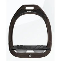 Produktbild von Flex-On Schräg-Steigbügel Green Composite Grip Braun Schwarz Grau