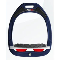 Produktbild von Flex-On Schräger Grip Steigbügel Green Composite Marine Grau Rot
