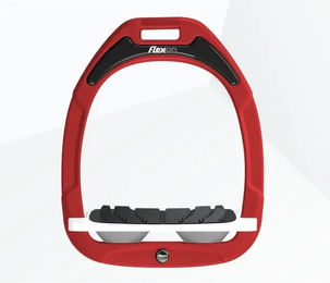 Flex-On Schräger Sattelhalter Grip Green Composite Rot Weiß Grau – Bild 1 von 1