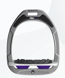 Flex-On Schräggriff aus Green Composite mit Aluminium-Schräggriff in Grau/Violett – Bild 1 von 1