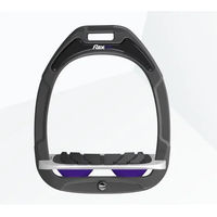 Produktbild von Flex-On Schräggriff-Steigbügel Green Composite in Anthrazit Grau Violett