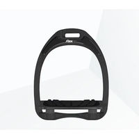 Produktbild von Flex-On Schräggriffsteigbügel aus Aluminium in Schwarz/Anthrazit