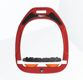 Flex-on Schrägreiter Ultra Grip Green Composite in Rot Weiß Orange – Bild 1 von 1