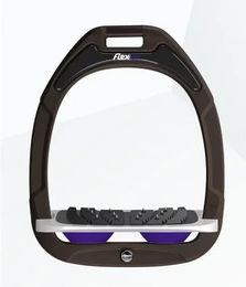 Flex-On Schrägriemen Ultra Grip Green Composite in Braun Grau Violett – Bild 1 von 1