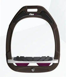 Flex-On Schrägsteigbügel aus Green Composite in Braun Grau Lila – Bild 1 von 1