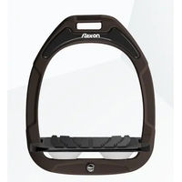 Produktbild von Flex-On Schrägsteigbügel aus Green Composite in Braun Schwarz Weiß