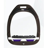 Produktbild von Flex-On Schrägsteigbügel aus Green Composite in Braun Weiß Violett