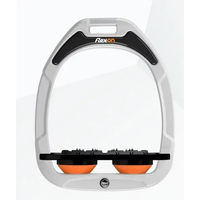 Produktbild von Flex-On Schrägsteigbügel Green Composite Grip Weiß Schwarz Orange
