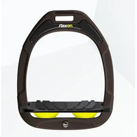 Produktbild von Flex-On Schrägsteigbügel Green Composite in Braun Schwarz Gelb