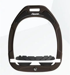 Flex-On Schrägsteigbügel Green Composite in Braun Weiß Schwarz – Bild 1 von 1
