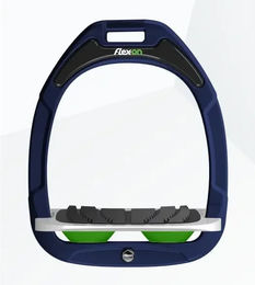 Flex-On Schrägsteigbügel Green Composite in Marine Grau Grün – Bild 1 von 1