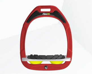 Flex-On Schrägsteigbügel Green Composite in Rot Grau Gelb – Bild 1 von 1