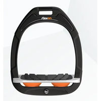 Produktbild von Flex-On Schrägsteigbügel Green Composite in Schwarz Grau Orange