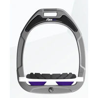 Produktbild von Flex-On Schrägsteigbügel Grip aus Aluminium und Green Composite in Weiß-Violett