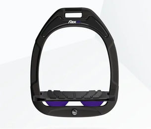 Flex-On Schrägsteigbügel Grip aus Composite in Grün Schwarz Lila – Bild 1 von 1