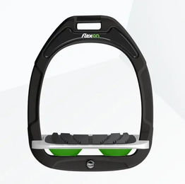 Flex-On Schrägsteigbügel Grip aus Composite in Schwarz Grau Grün – Bild 1 von 1