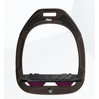 Produktbild von Flex-On Schrägsteigbügel Grip aus Green Composite in Braun Schwarz Lila