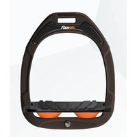 Produktbild von Flex-On Schrägsteigbügel Grip aus Green Composite in Braun Schwarz Orange