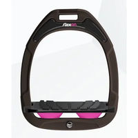 Produktbild von Flex-On Schrägsteigbügel Grip aus Green Composite in Braun Schwarz Rosa