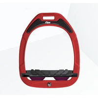 Produktbild von Flex-On Schrägsteigbügel Grip aus Green Composite in Rot/Schwarz/Pflaume