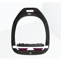 Produktbild von Flex-On Schrägsteigbügel Grip aus Green Composite in Schwarz Weiß Lila