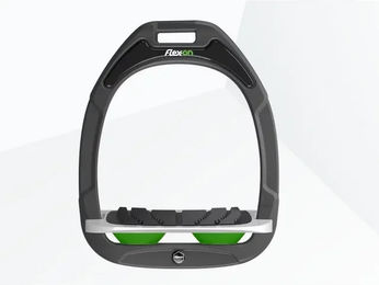 Flex-On Schrägsteigbügel Grip Green Composite Anthrazit Grau Grün – Bild 1 von 1