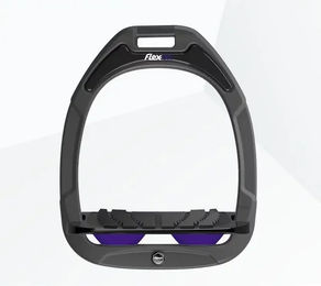 Flex-On Schrägsteigbügel Grip Green Composite Anthrazit Schwarz Violett – Bild 1 von 1