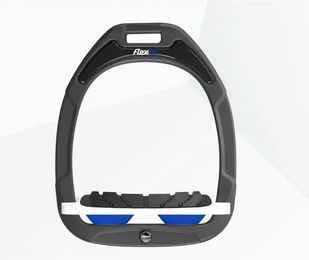 Flex-On Schrägsteigbügel Grip Green Composite Anthrazit Weiß Blau – Bild 1 von 1