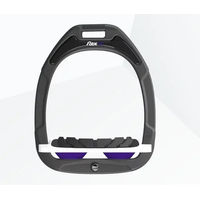 Produktbild von Flex-On Schrägsteigbügel Grip Green Composite Anthrazit Weiß Violett