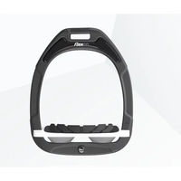 Produktbild von Flex-On Schrägsteigbügel Grip Green Composite in Anthrazit Weiß Grau