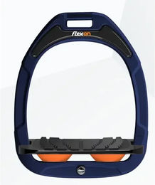 Flex-On Schrägsteigbügel Grip Green Composite in Marine Schwarz Orange – Bild 1 von 1