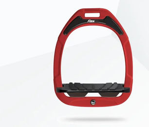Flex-On Schrägsteigbügel Grip Green Composite in Rot Schwarz Braun – Bild 1 von 1