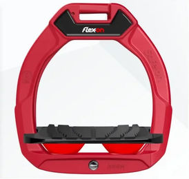 Flex-On Schrägsteigbügel Grip Green Composite Rot Schwarz – Bild 1 von 1