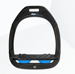 Flex-On Schrägsteigbügel Grip Green Composite Schwarz Blau – Bild 1 von 1